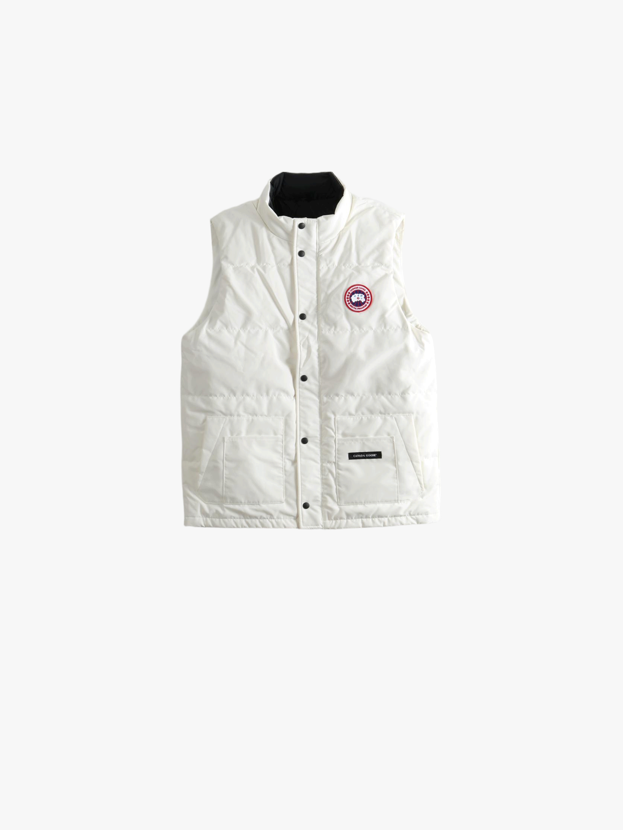 White jacket, front view