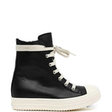 Black shoes, side view