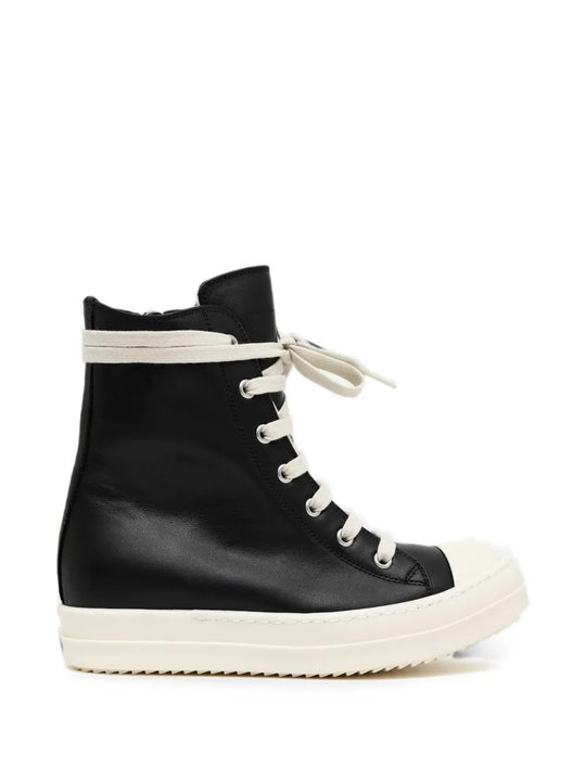 Black shoes, side view