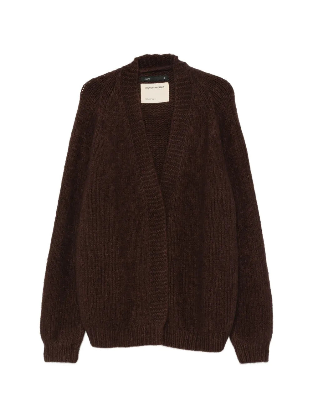 Brown knitwear, front view