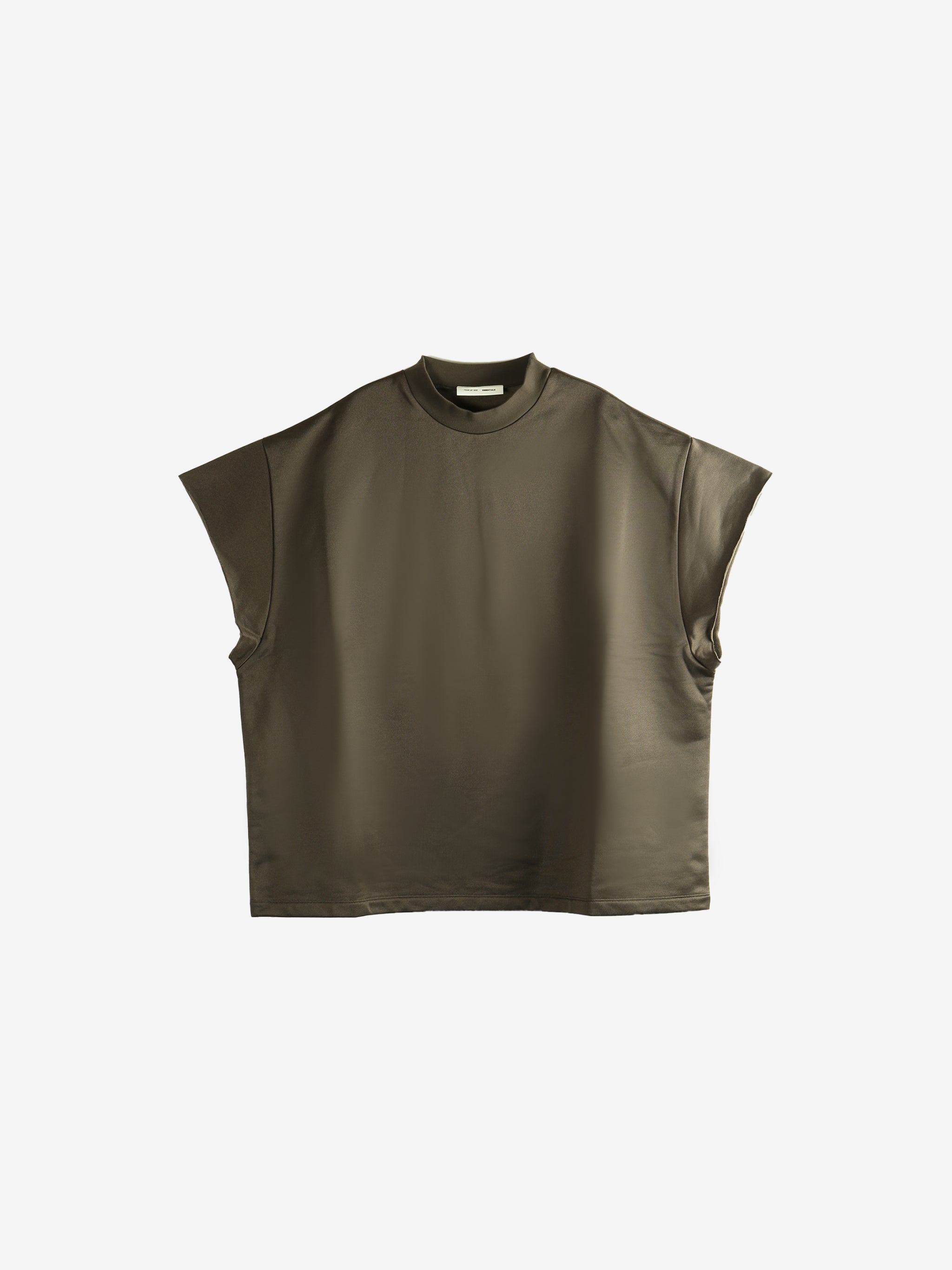 Brown t-shirt, front view