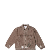 Brown jacket, front view