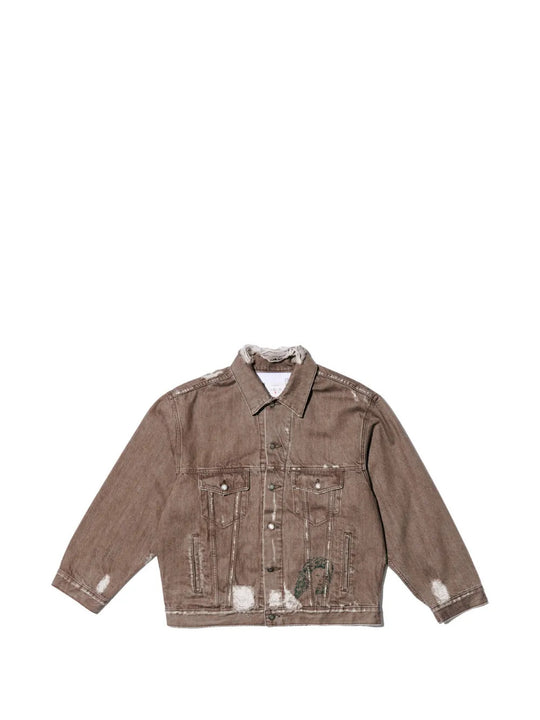 Brown jacket, front view
