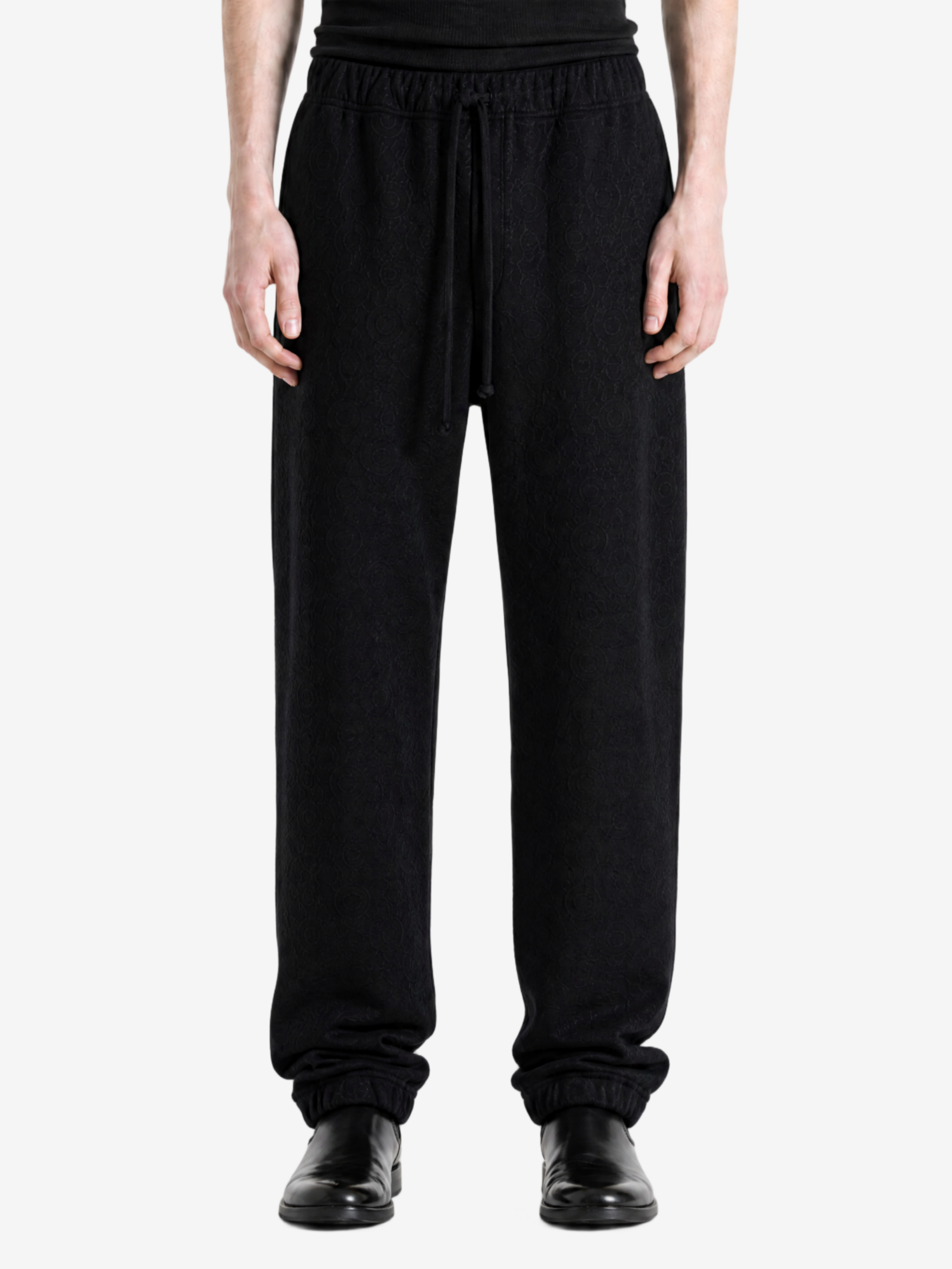 Black pants, full body view