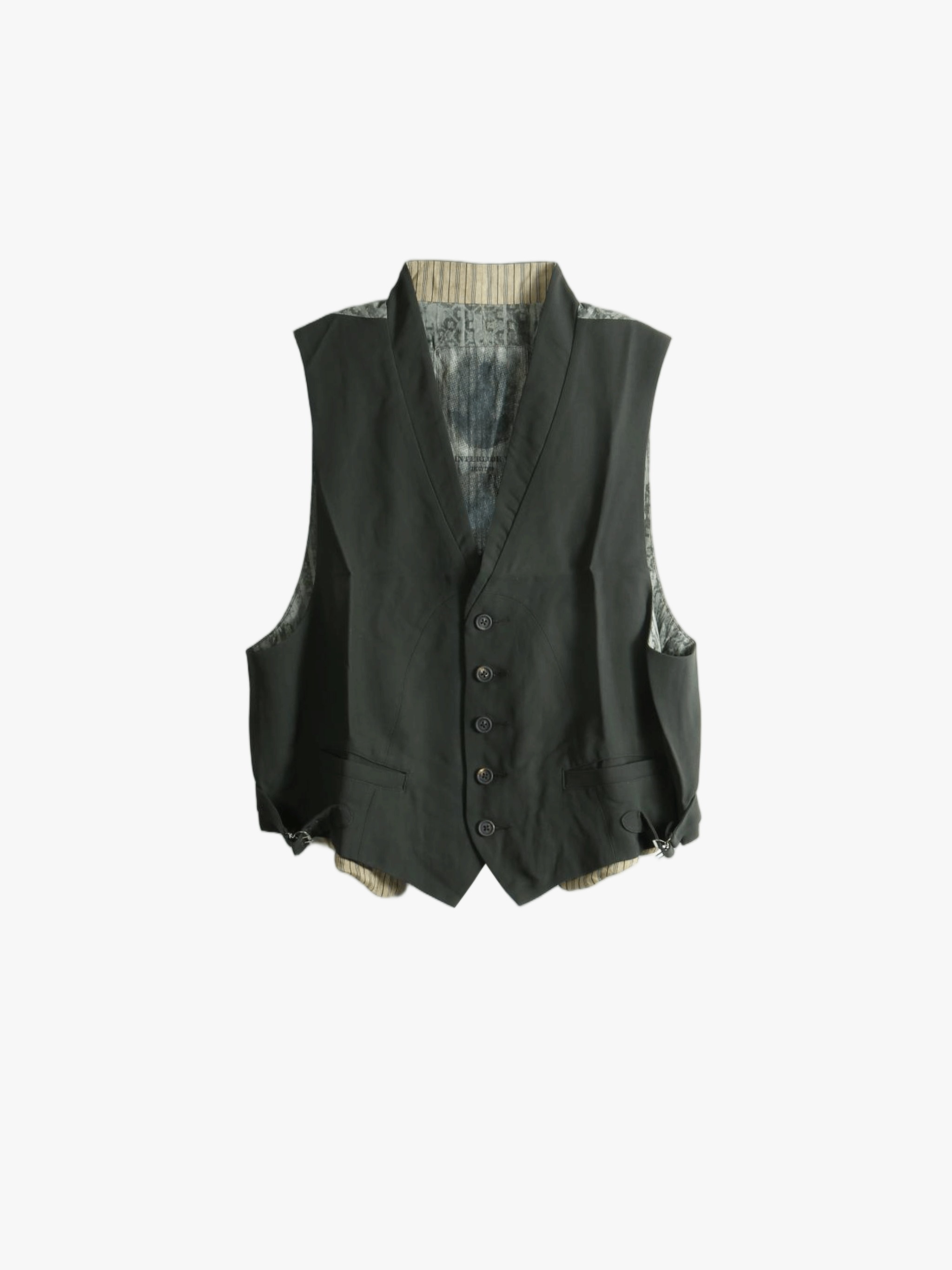 Black jacket, front view