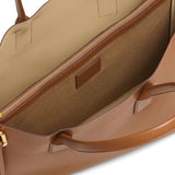 Close up of Brown bag, showing detail