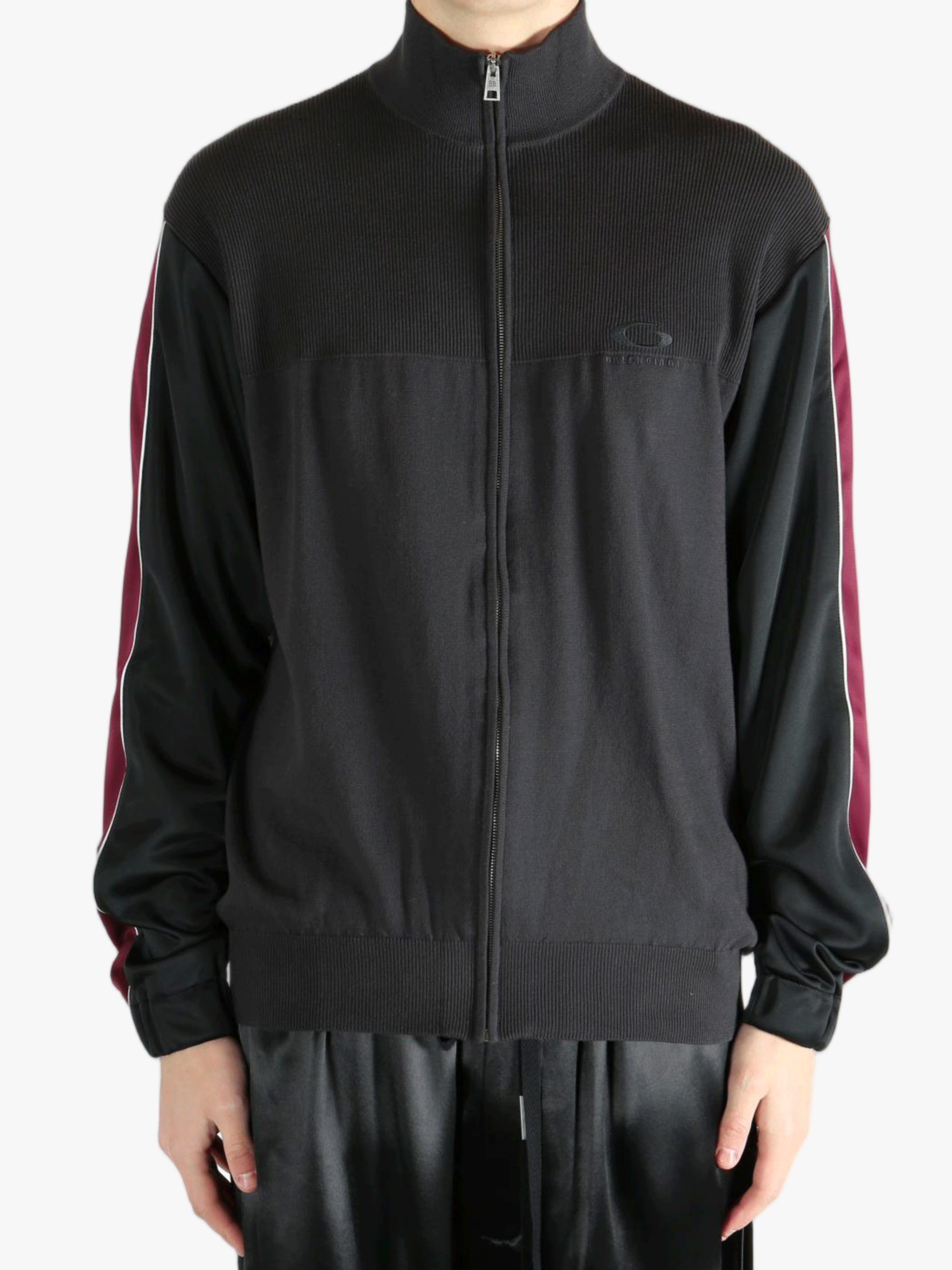 Black hoodie worn by a person, showing the hoodies fit