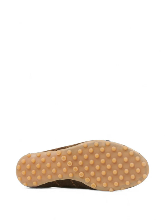 Close up of Brown shoes, showing detail