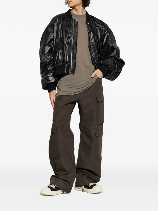 Brown pants, full body view