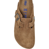 Brown sandals, up view