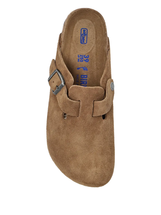 Brown sandals, up view