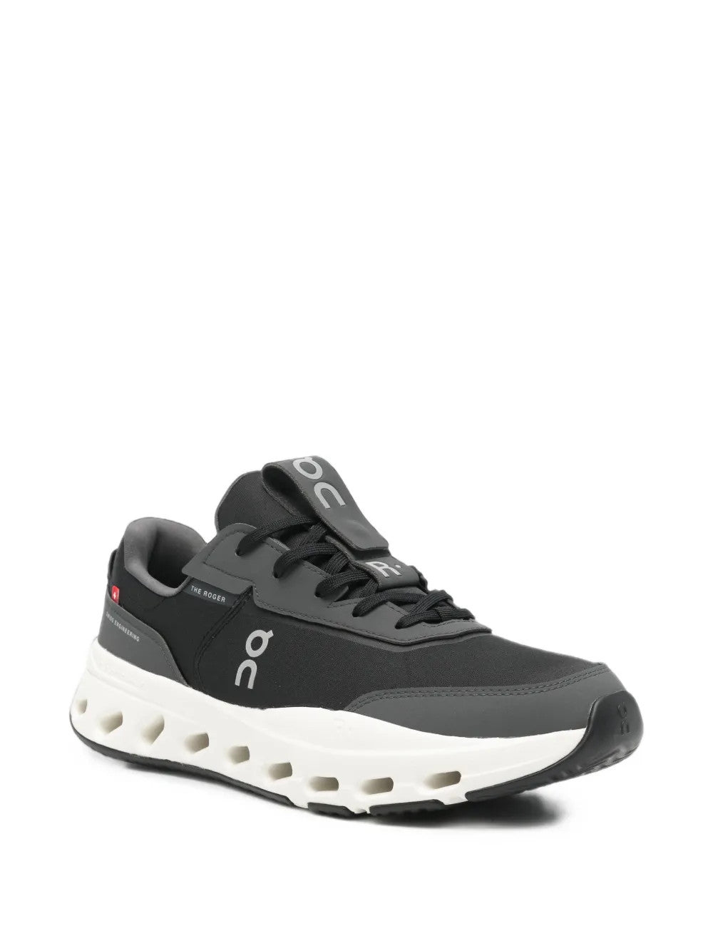Black shoes, front view