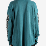 Green shirt, front view