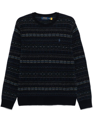 POLO RALPH LAUREN - Men Wool RWS Long Sleeve Pullover