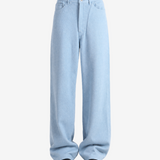 AURALEE - Women Silk Nep Denim 5 Pocket Wide Pants