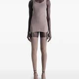 Pink tops, full body view