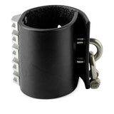 Black bracelet, side view