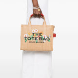 Tan bag, full body view