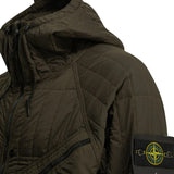 Green jacket, front view