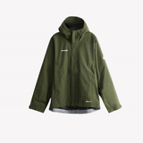 Green jacket, front view
