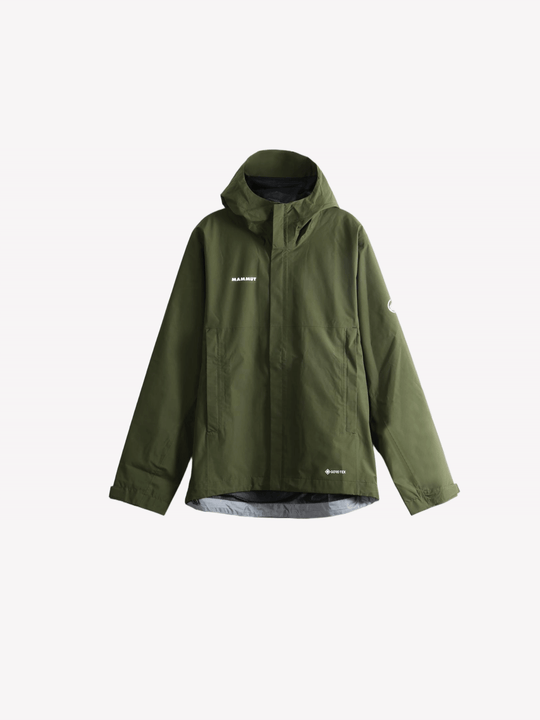 Green jacket, front view
