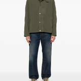 Green jacket, full body view