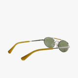 Green eyewear, front view