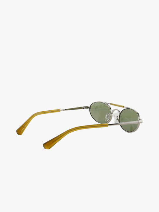 Green eyewear, front view