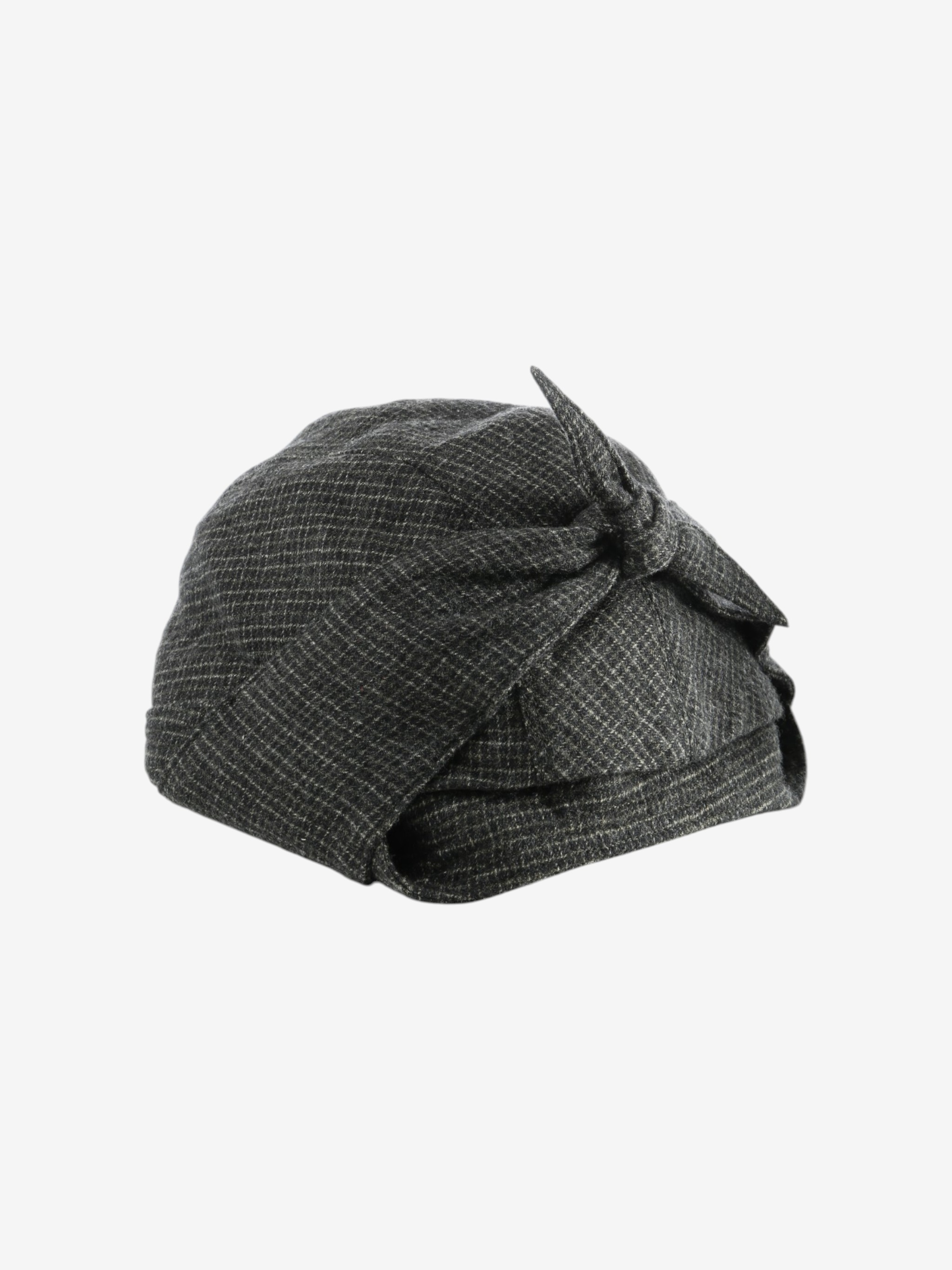 Grey hat, front view