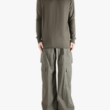 brown t-shirts  ,full body view