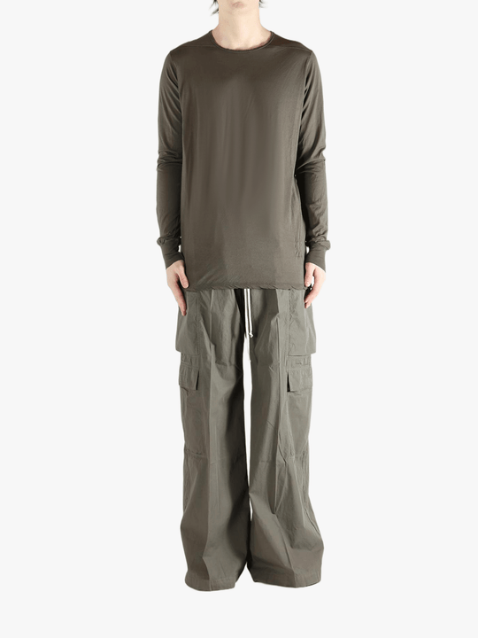 brown t-shirts  ,full body view