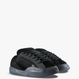 Black shoes, front view