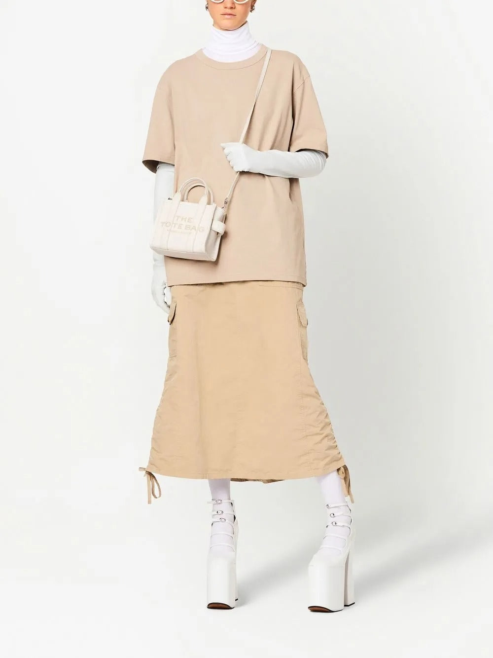 White bags,full body view