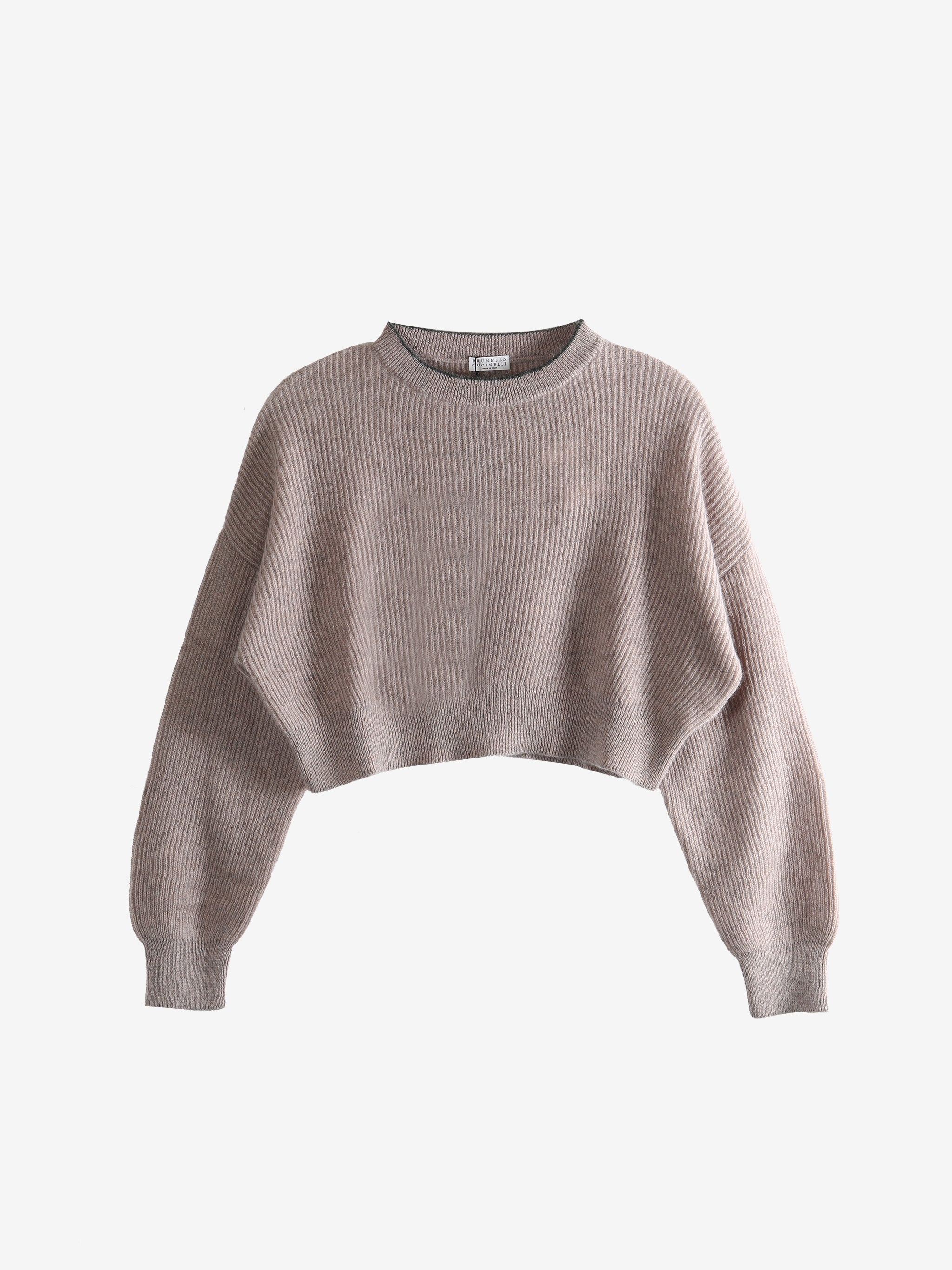 Tan knitwears, front view