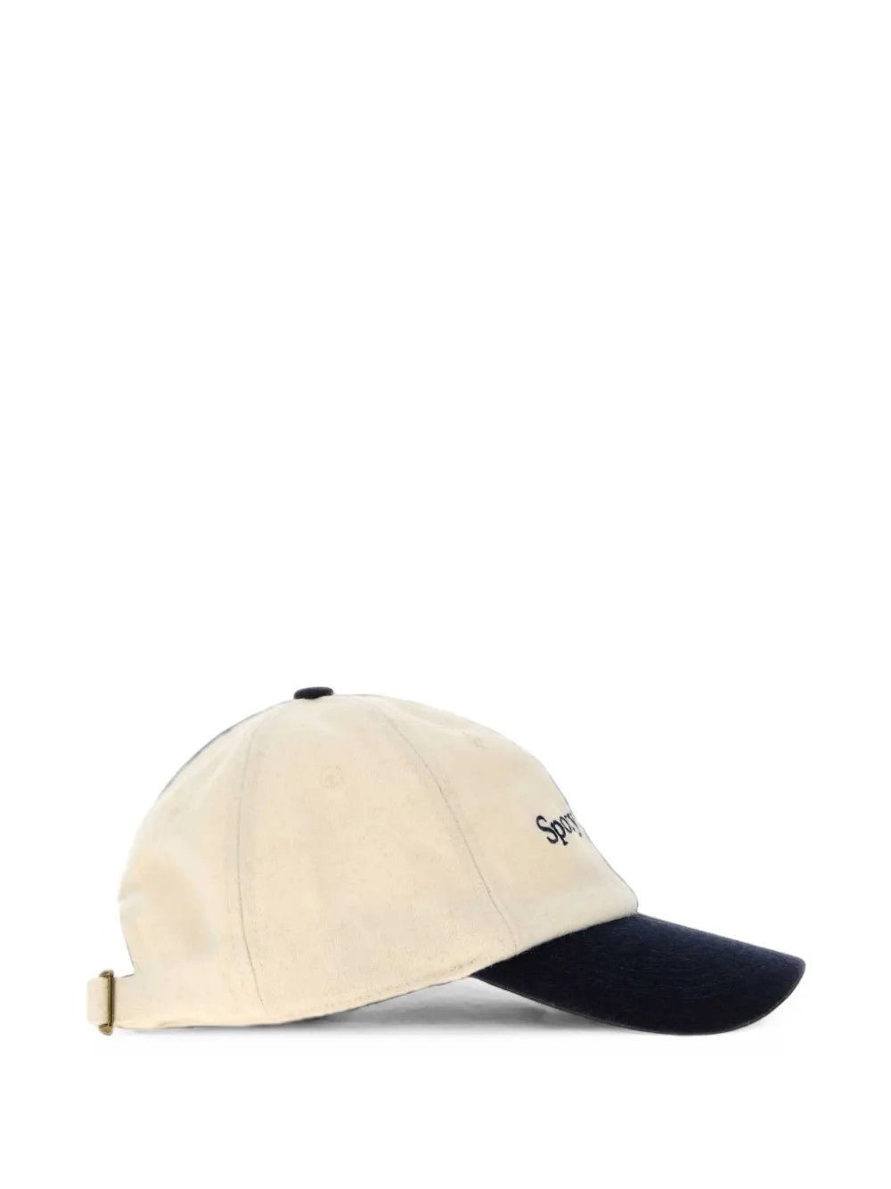 Tan hat, front view