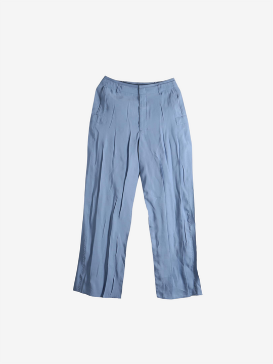 Blue pants, front view