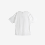 White t-shirt, back view