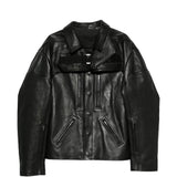 Black jacket, front view