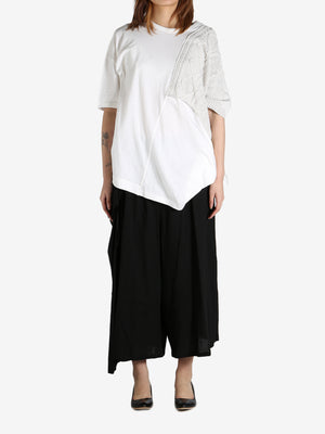 Y'S - Women Switching Short Sleeve Top