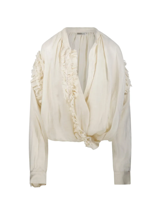White shirt, front view