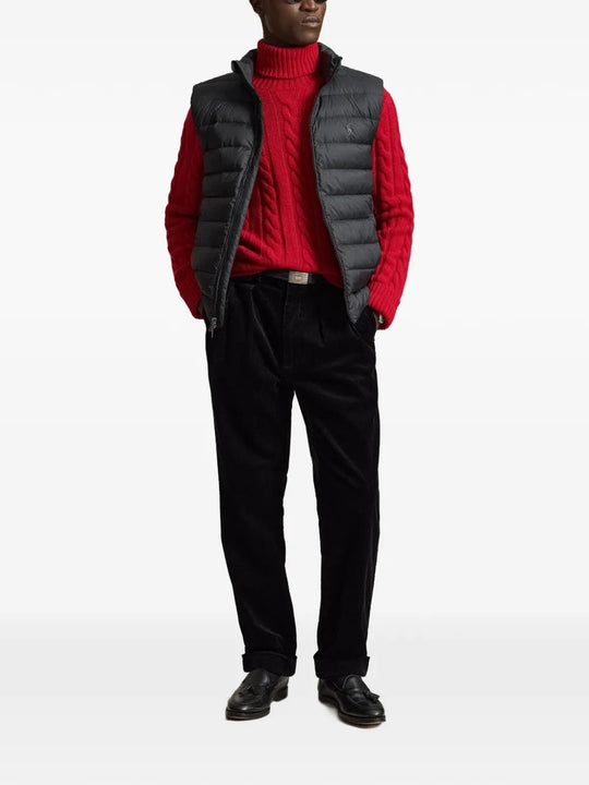 Black jacket, full body view