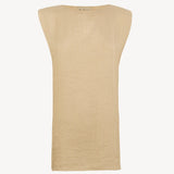 Tan top, front view