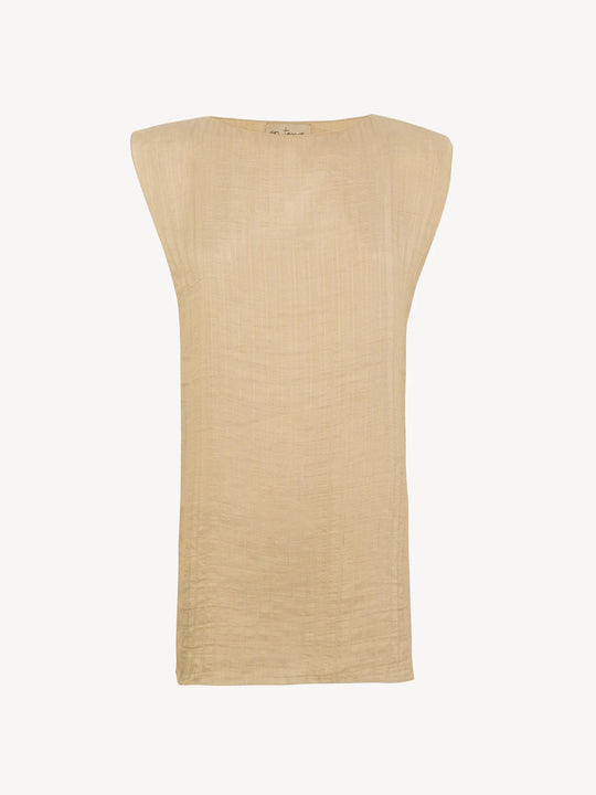Tan top, front view