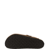 BIRKENSTOCK - Unisex Boston Shearling Suede Regular Sandals