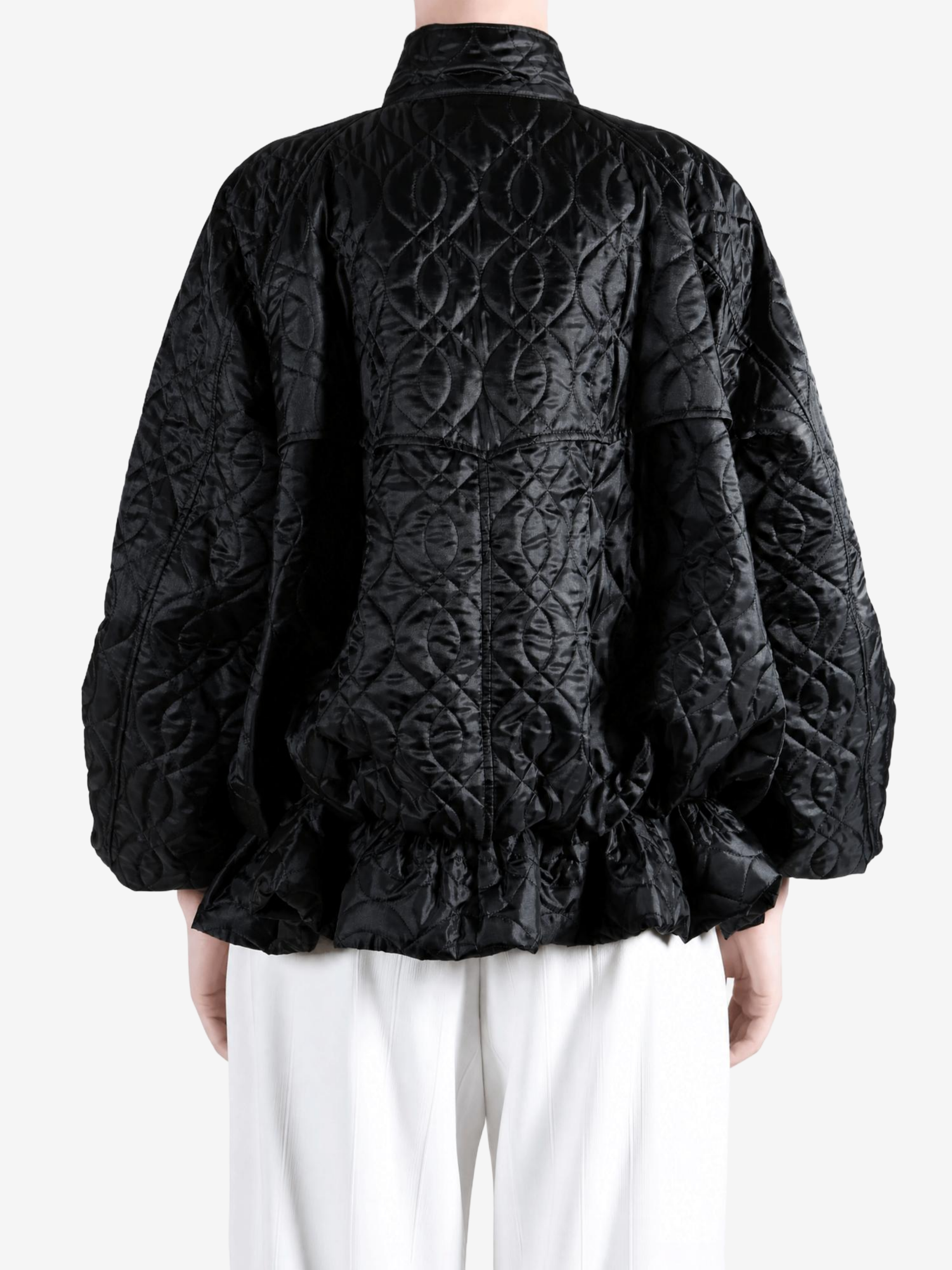 Black jacket, full body view