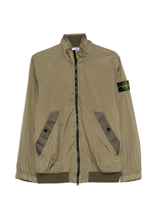 Green jacket, front view