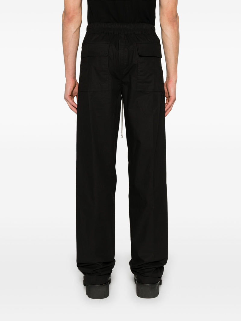 RICK OWENS - Men Cotton Dietrich Drawstring Pants