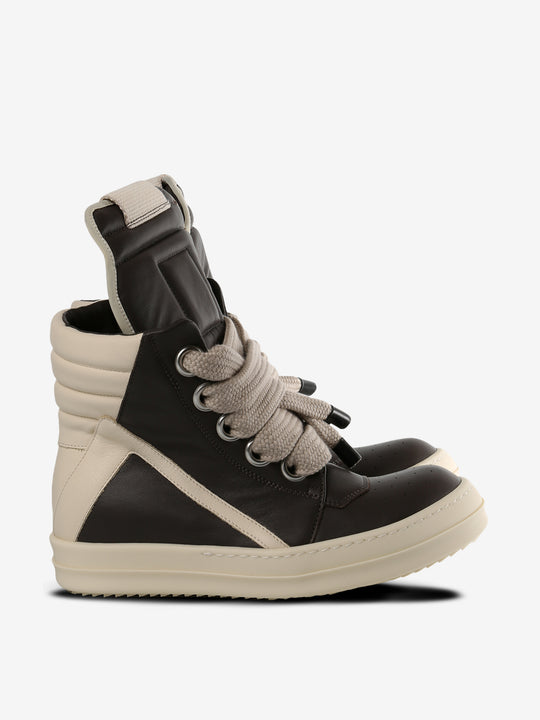 Black sneakers, side view