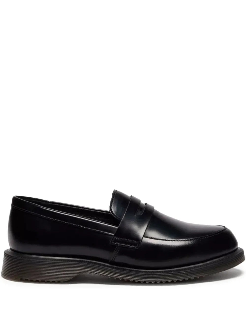 Black shoes, side view
