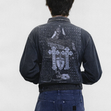 Black jacket, full body view